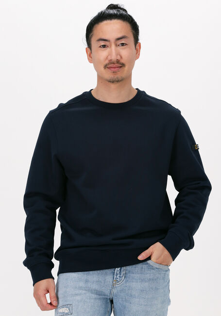 Dunkelblau NATIONAL GEOGRAPHIC Sweatshirt FOUNDATION ORGANIC CREWNECK - large