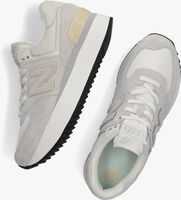 Weiße NEW BALANCE Sneaker low WL574 - medium