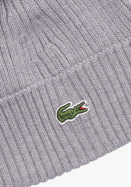 Hellgrau LACOSTE Mütze RB0001 KNITTED CAP - large