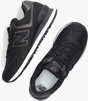 Schwarze NEW BALANCE Sneaker low WL574 - medium