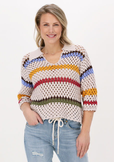 Mehrfarbige/Bunte SUNCOO Pullover PAJILY - large