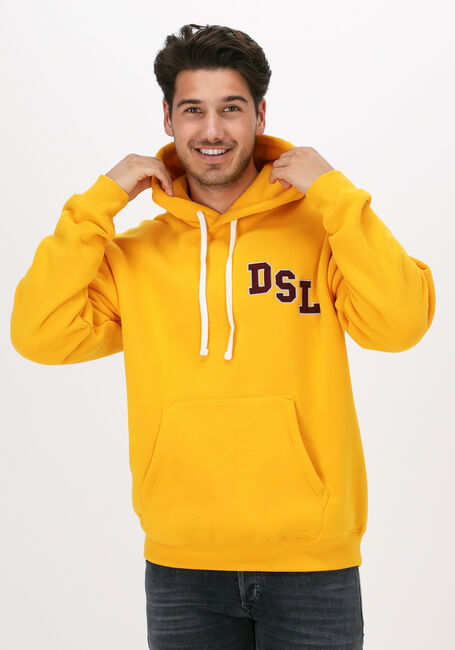 Gelbe DIESEL Sweatshirt S-UMMER-B15 - large