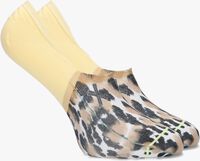 Gelbe XPOOOS GWEN INVISIBLE Socken - medium