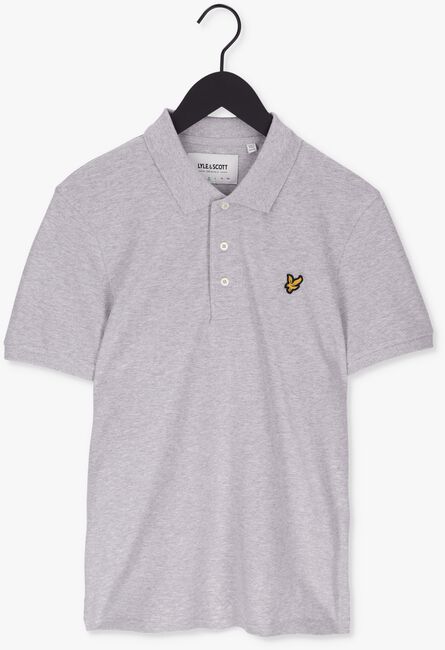 Hellgrau LYLE & SCOTT Polo-Shirt PLAIN POLO SHIRT - large