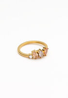 Goldfarbene NOTRE-V Ring OMSS22-025 - medium
