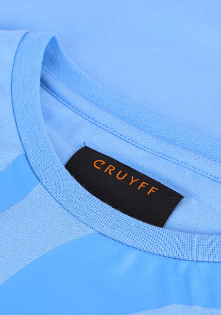 Blaue CRUYFF T-shirt SAUL T-SHIRT - 95 / 5 COTTON / ELASTHAN - large