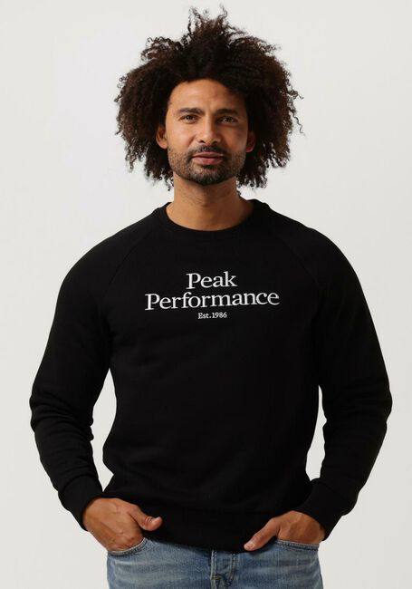 Schwarze PEAK PERFORMANCE Pullover M ORIGINAL CREW - large