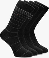 Schwarze TOMMY HILFIGER Socken TH MEN SOCK 4P TIN GIFTBOX - medium