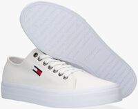 Weiße TOMMY HILFIGER Sneaker low LONG LACE UP VULC - medium