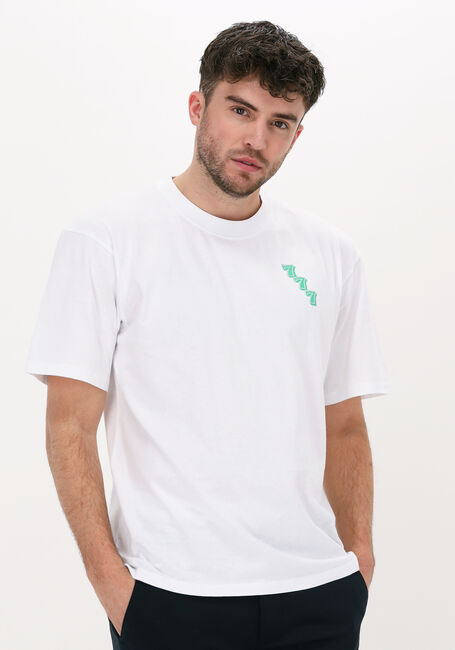 Weiße EDWIN T-shirt LUCKY OTOKO TS - large
