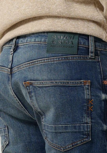 Blaue SCOTCH & SODA Slim fit jeans SEASONAL ESSENTIAL RALSTON SLIM JEANS - NEW STARTER - large