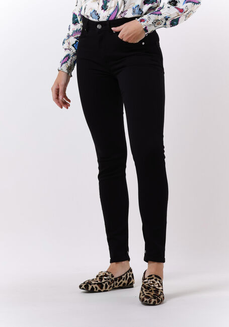Schwarze SCOTCH & SODA Skinny jeans SEASONAL ESSENTIALS HAUT SKINNY JEANS - STAY BLACK - large