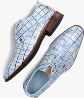 Blaue REHAB Business Schuhe GREG TIE DYE - medium