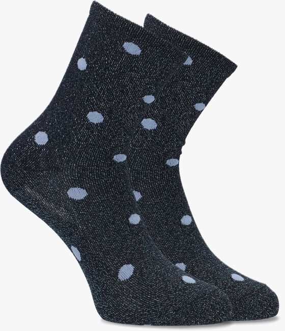 Blaue BECKSONDERGAARD Socken DOTSY GLAM SOCK - large