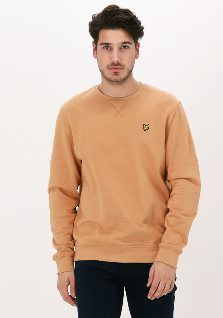 Orangene LYLE & SCOTT Sweatshirt CREW NECK SWEATSHIRT - large