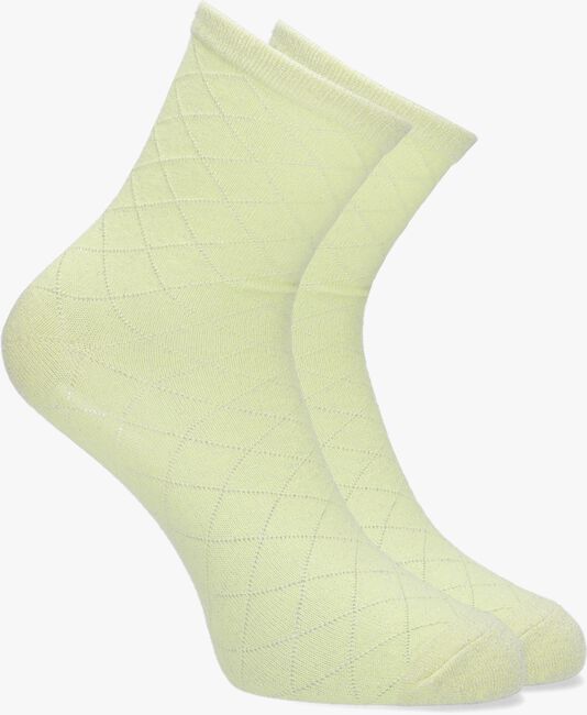 Gelbe BECKSONDERGAARD Socken SQUARE DALEA SOCK - large