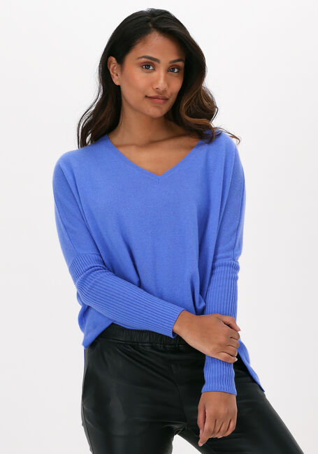 Blaue NOT SHY Pullover FAUSTINE - large