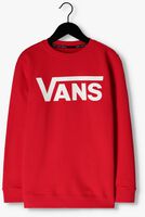Rote VANS Pullover BY VANS CLASSIC CREW BOYS TRUE RED-WHITE - medium