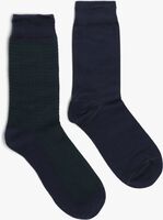 Blaue MARCMARCS Socken ANTON COTTON 2-PACK - medium
